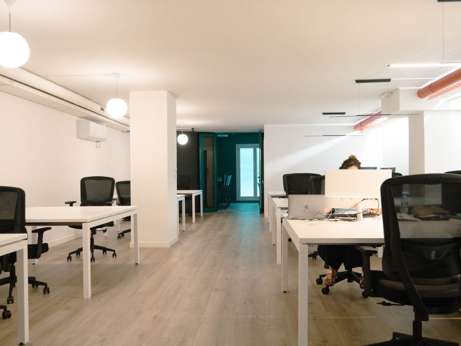 Open coworking area at B58